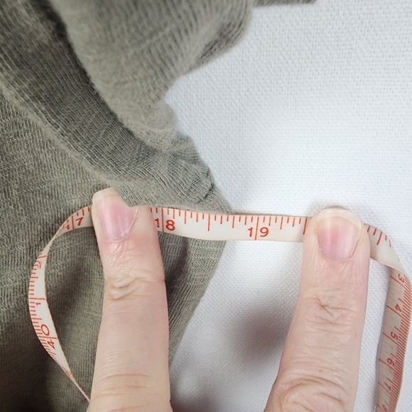 Soft Surroundings Women's Small Easy Does It Faux Wrap Long Sleeve Shirt - Picture 6 of 7